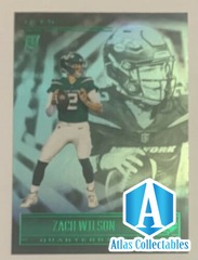 ZACH WILSON 2021 Panini Illusions Football Emerald Green #60